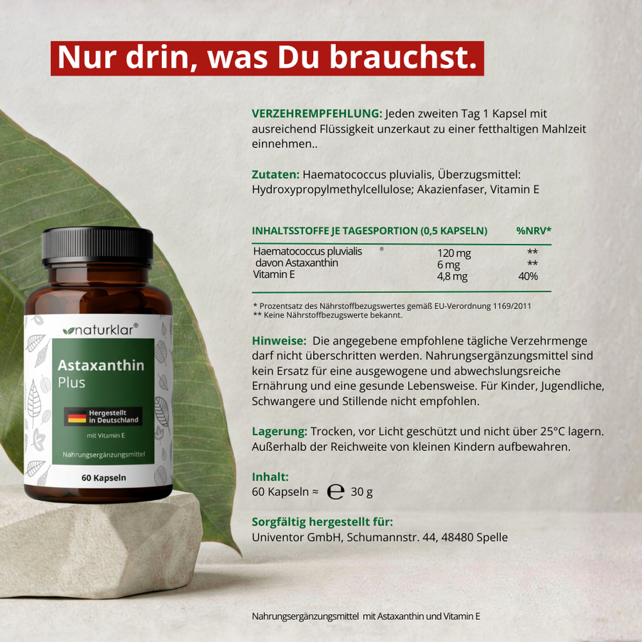 Astaxanthin Plus