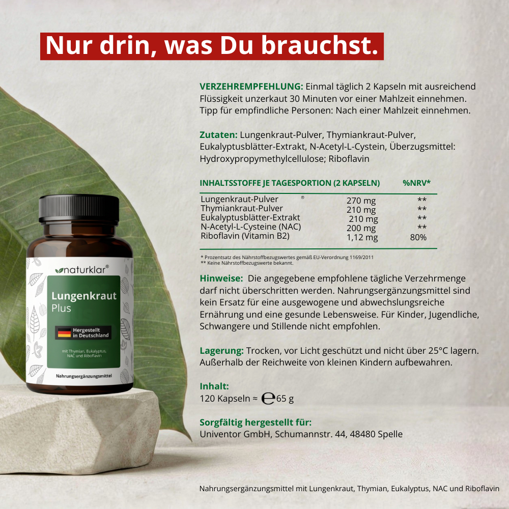 Lungenkraut Plus