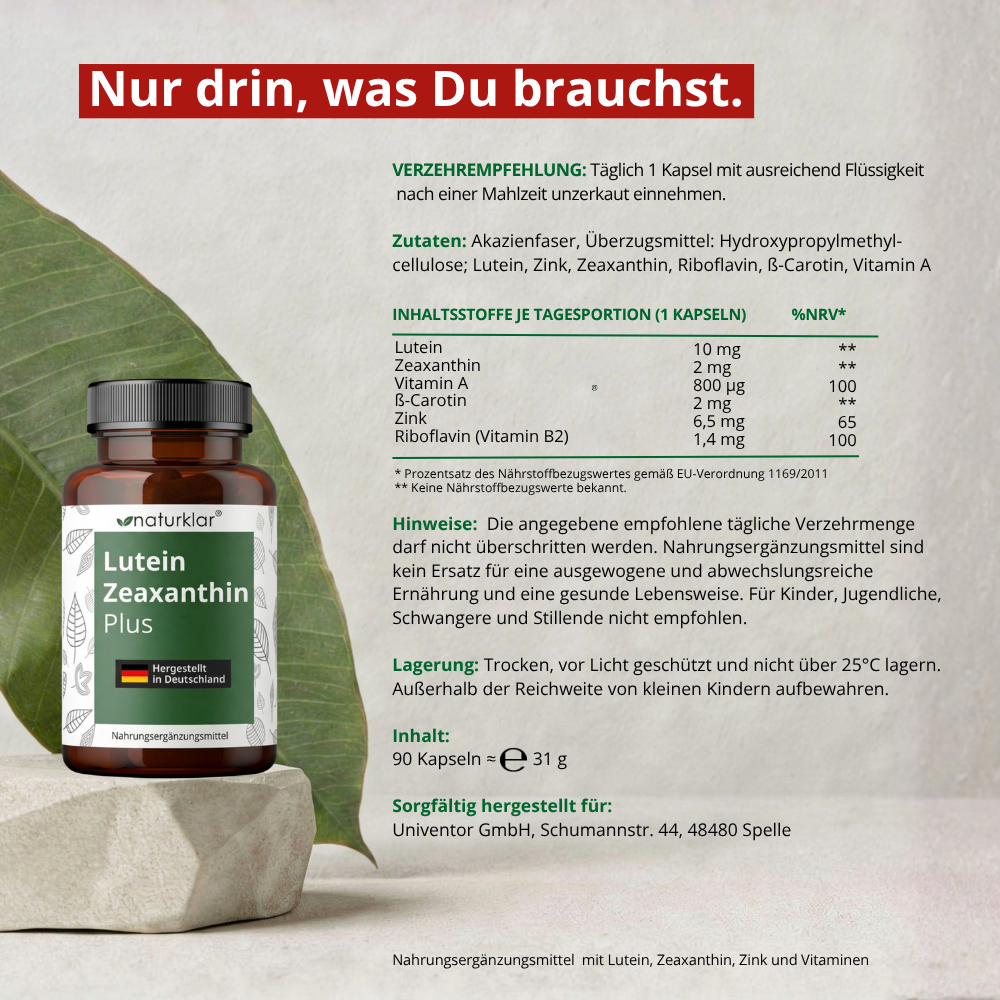 Augenvitamine