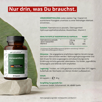 Astaxanthin Plus